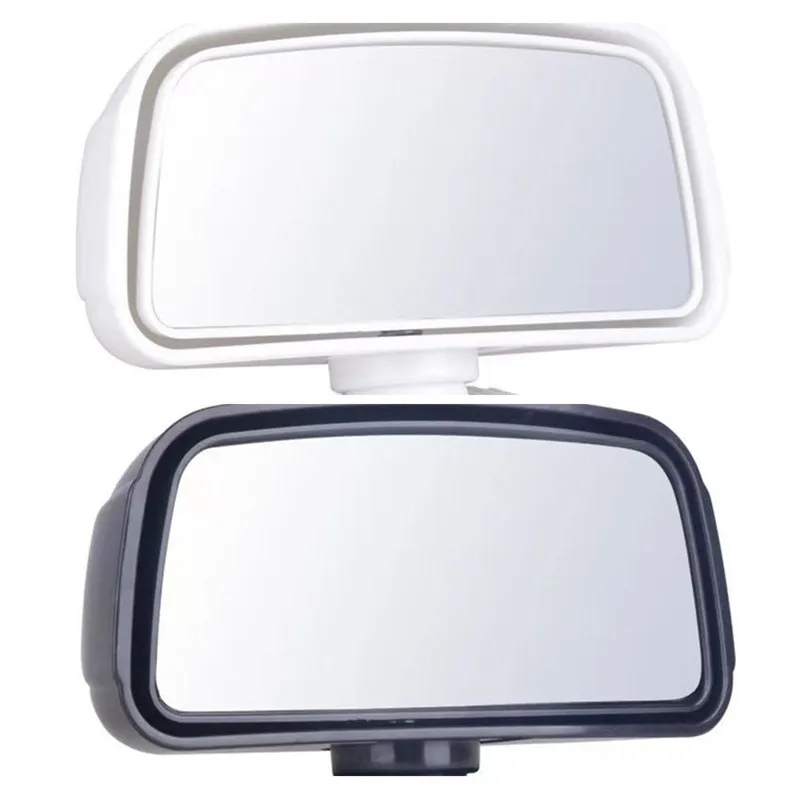 

1Pcs Car Rearview Mirror 360 Degree Adjustable Convex HD Glass Wide-angle Blind Spot Paste Style Auxiliary Small Round Mirror