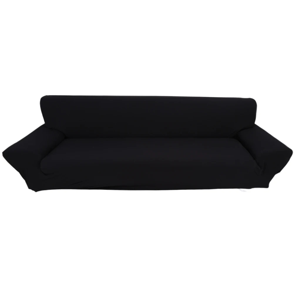 

Solid Color Sofa Loveseat & Chair Spandex Cover Sofa Slipcover Couch Cover Black Sofa Slipcover