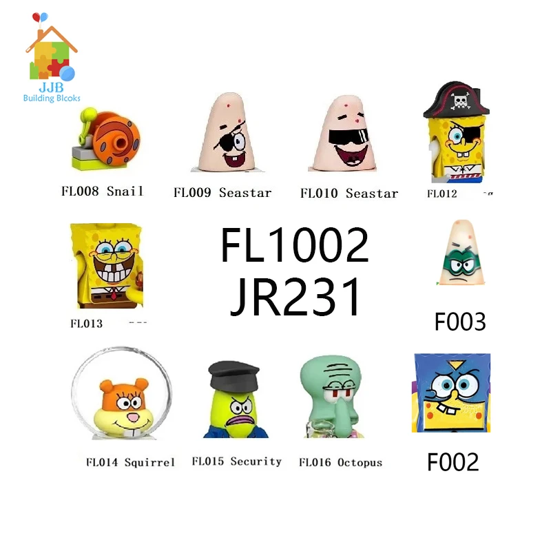 FL1002 JR231 губчатая аниме-фигурка дешевые игрушки для мальчиков детские