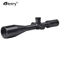 derry 5 25x56 ffp illuminated reticles optics riflescope mil dot hunting scope