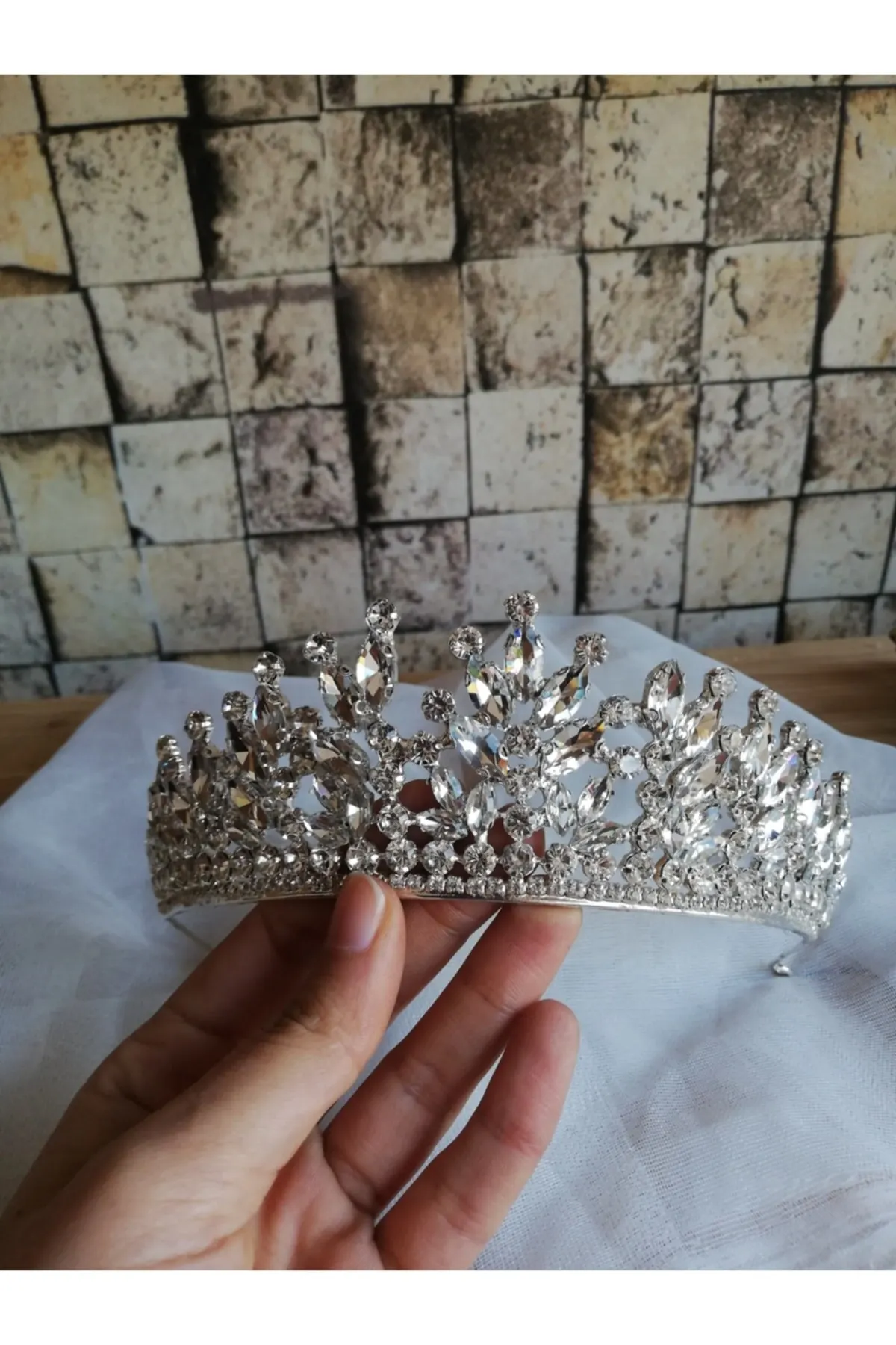 

Bridal Accessories Bridal Crown Bun Crown Wedding Handmade For Bride And Bride