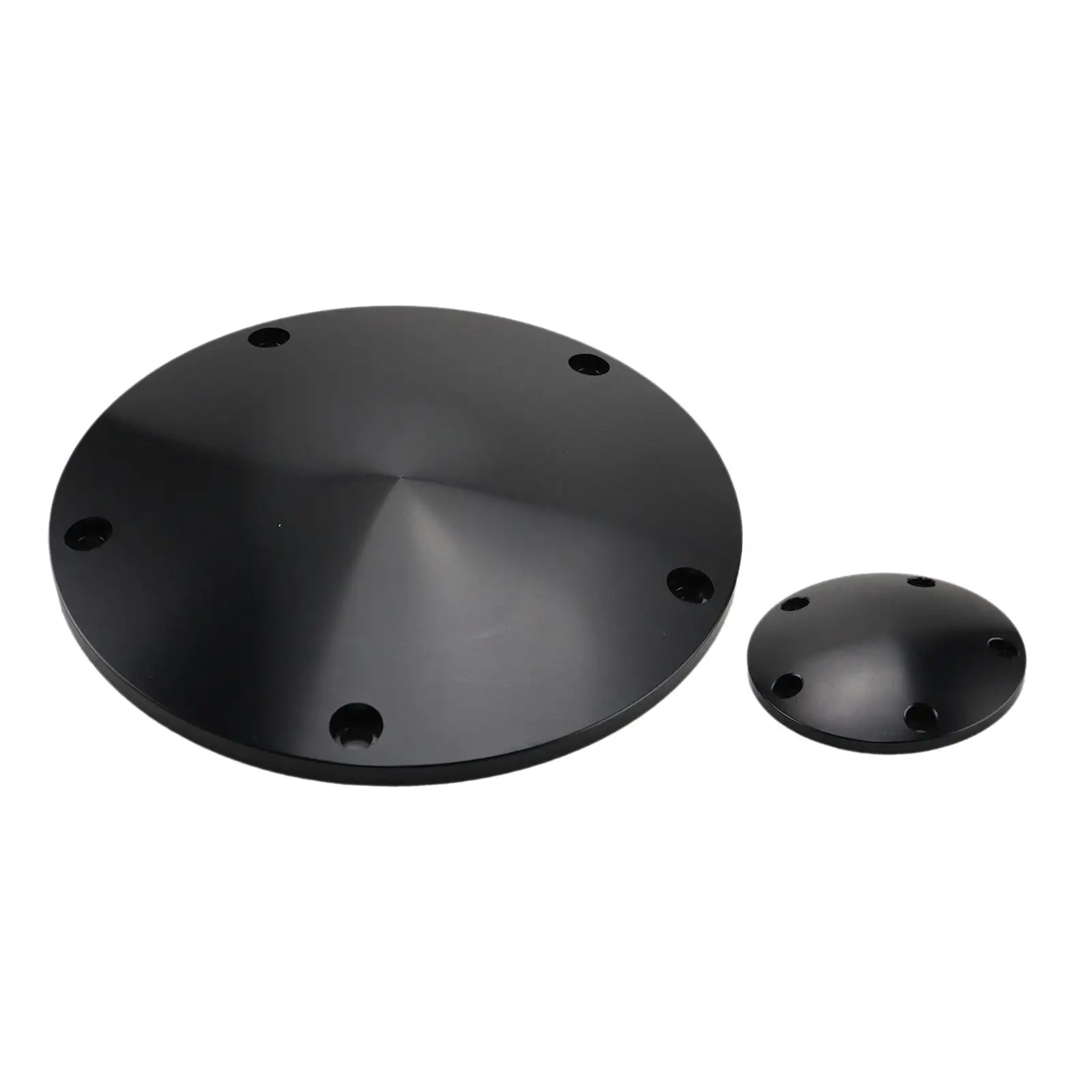 

2Pcs Motorcycle Derby Timing Covers Replacement Domed Point 5holes for 1340