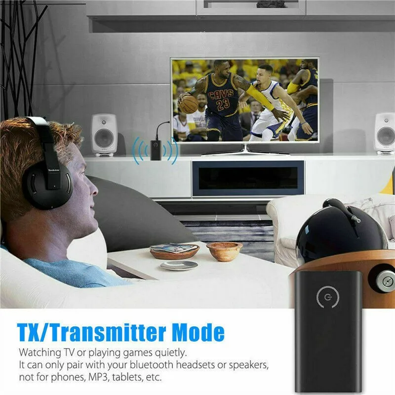 

2 в 1 Bluetooth Aux адаптер беспроводной Bluetooth 5,0 приемник передатчика