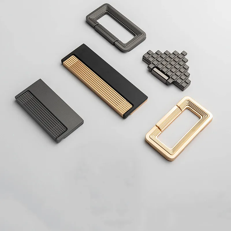 

Пряжка для передвижного ящика, ручка для ручного шкафа, дверная ручка, татами, невидимая прозрачная ручка без перфорации