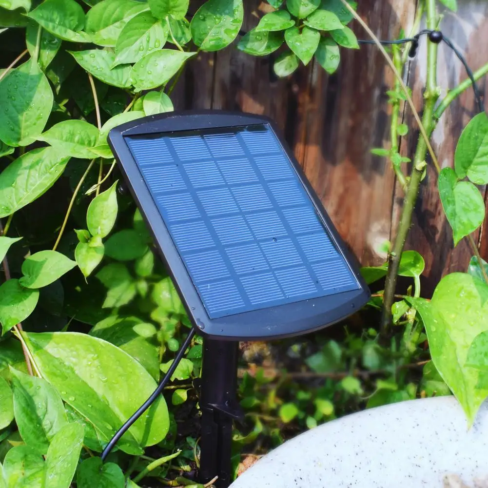 

Садовый фонтанный насос на солнечной батарее, с 8 насадками, для водопад с насосом птиц