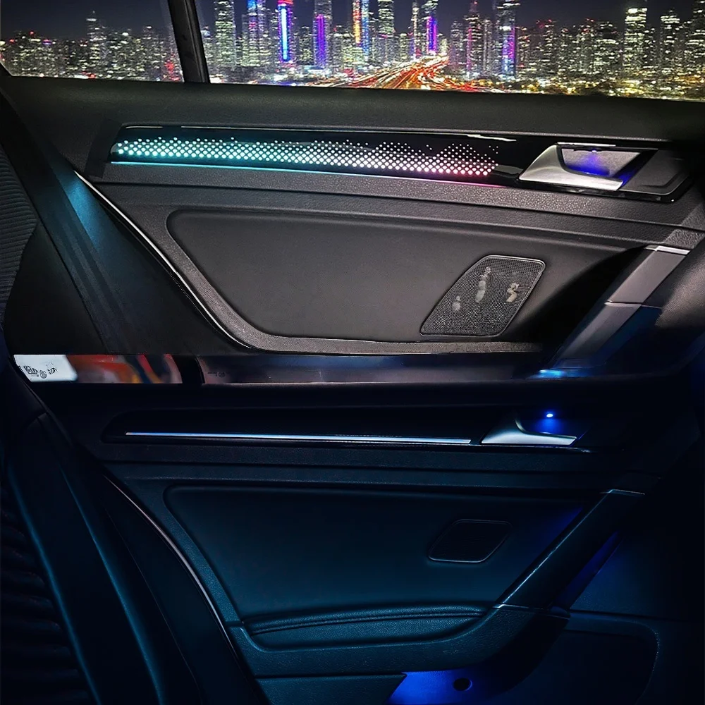 Динамическая активная атмосферная подсветка OEM Design Symphony для Volkswagen Golf MK7, MK7.5, Golf 7, 7.5: Обновление интерьера с LED-подсветкой (art.: 3920dbfa84477) - 3920dbfa84477