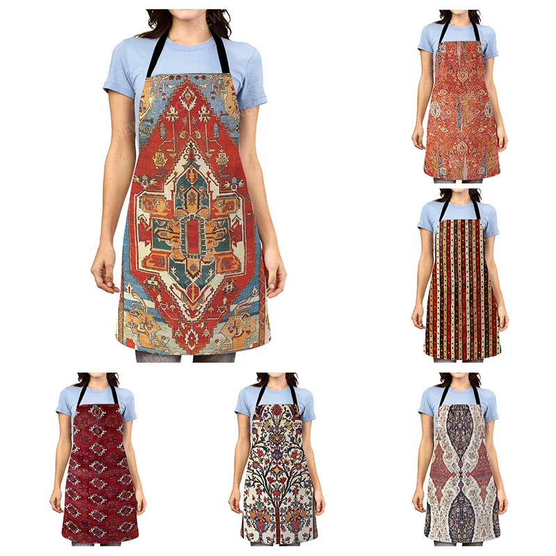 

Женский кухонный фартук в эстетике, оригинальный Детский водонепроницаемый фартук для официанта на заказ для девушек, мужской, маслостойки...