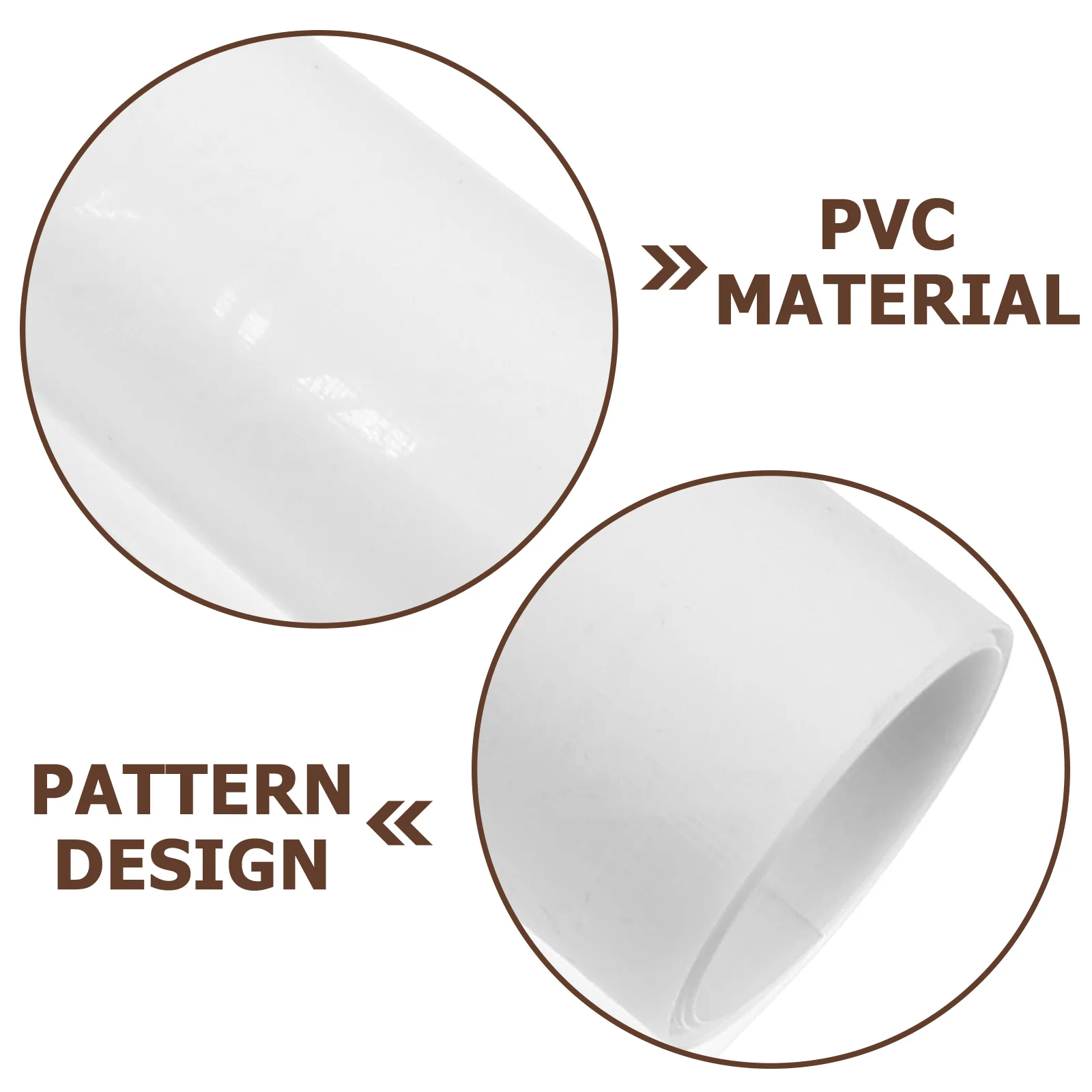 Рулон абажура из ПВХ белый предварительно вырезанный длина 120 см * 50 настольная