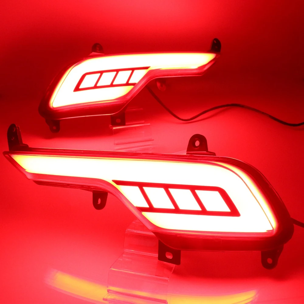 2 шт. для нового Shengda трехфункциональный фонарь заднего бампера сигнальная лампа