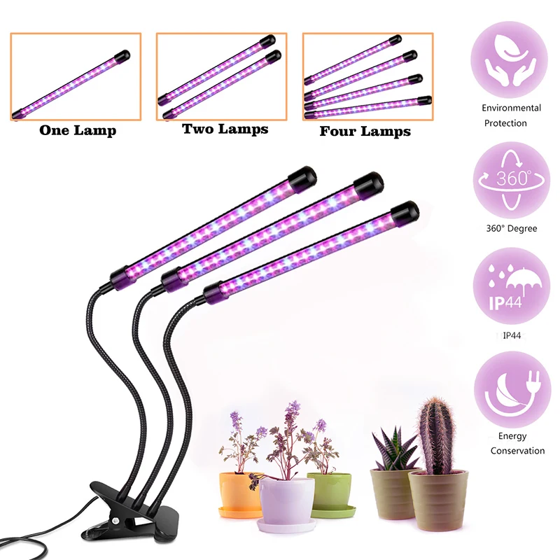 Светодиодная лампа для выращивания растений USB фитолампа полного спектра
