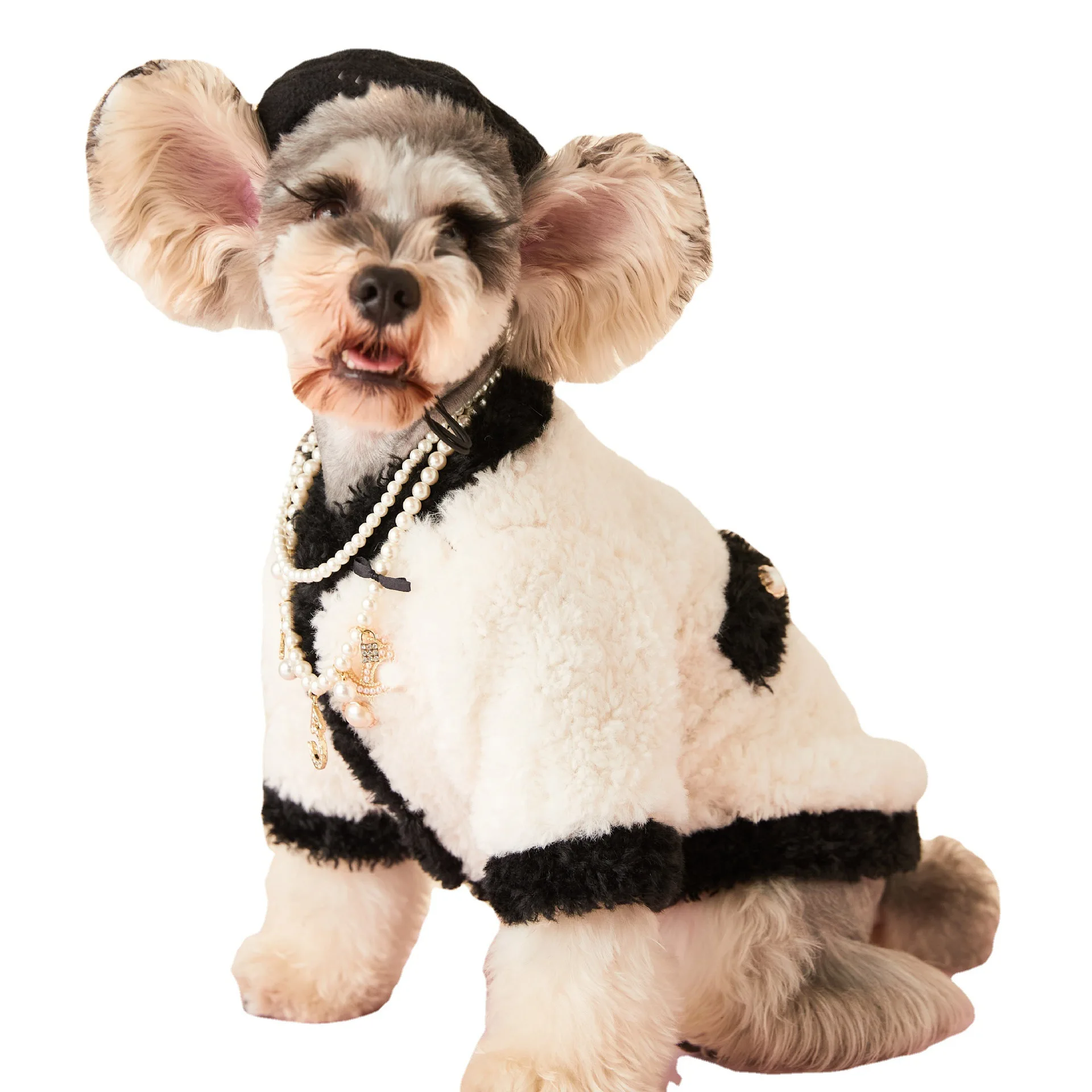 

Одежда для домашних питомцев, зимнее теплое пальто для собак, куртка, Рождественская мягкая меховая пуховая одежда для французского бульдога, чихуахуа