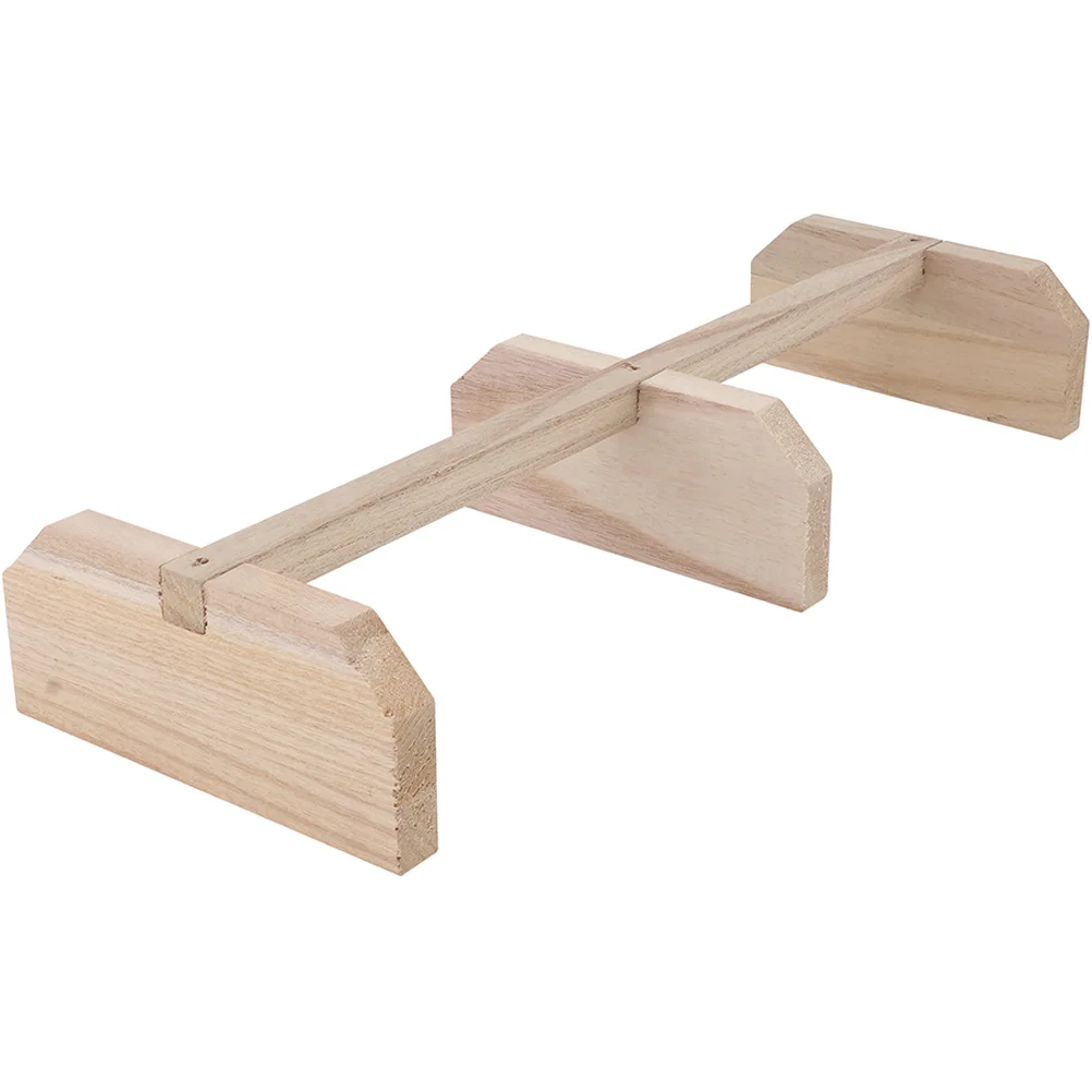 

Toys Chicks Wooden Parrot Stand Budgie Standing Rack Bird Cage Accessory Roosting Bar