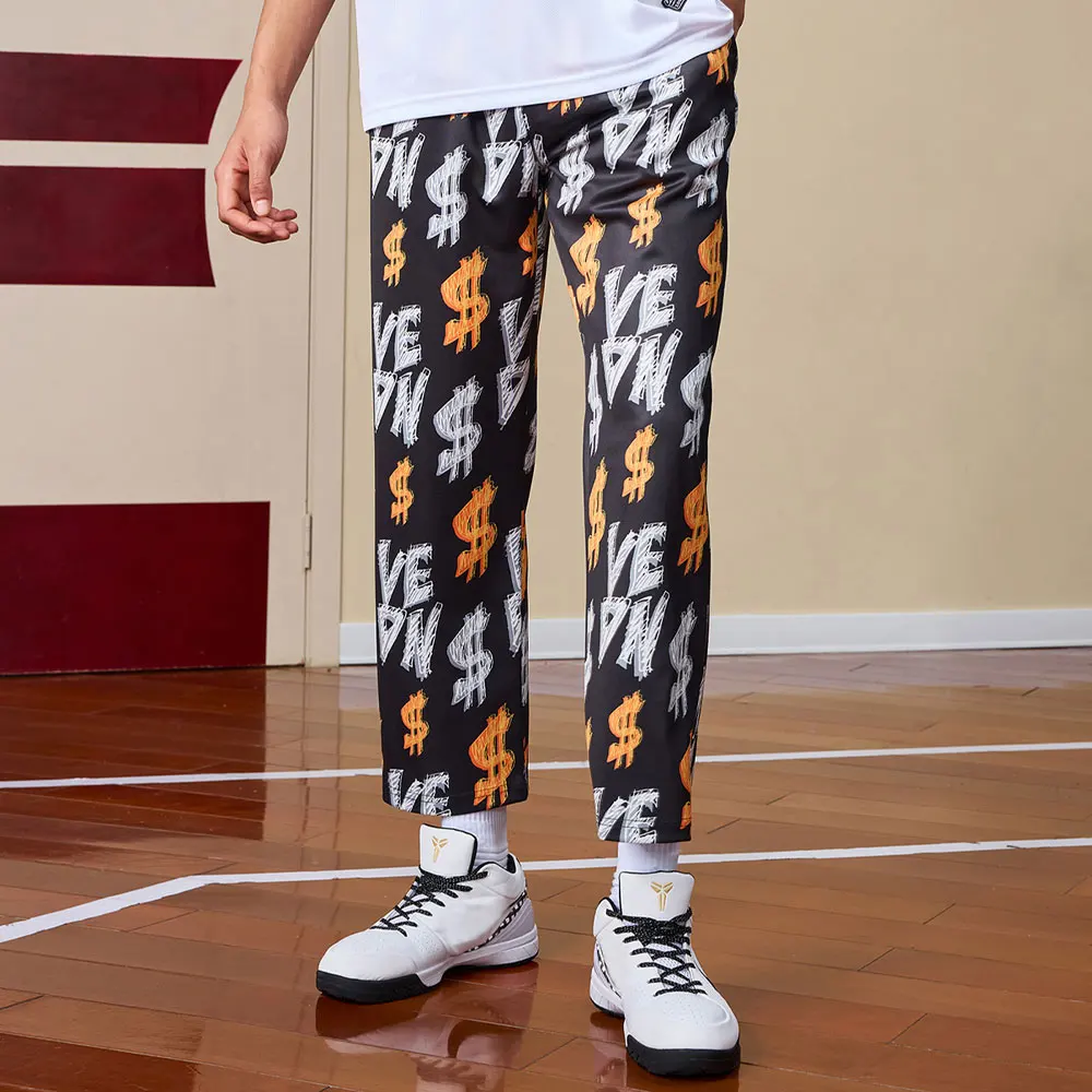 Повседневные брюки-шаровары с эластичной резинкой на талии и карманами в полный