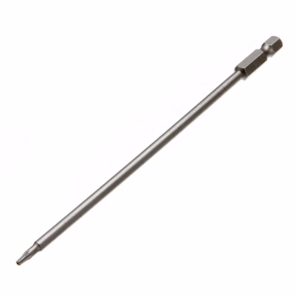 

8pcs 7.78In Hollow Torx Screwdriver Bit Hex Shank T8-T40 Tool For Exact Screw Unscrew S2 Steel Screwdriver Bits Hand Tools Parts