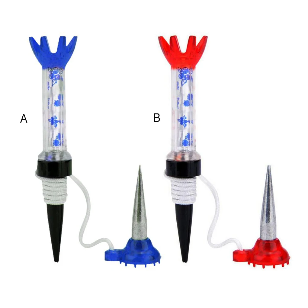 

10 Pieces Golf Ball Step Down Tees Portable Multi-colors Balls Holder Replacing Training Practice Equipment Red