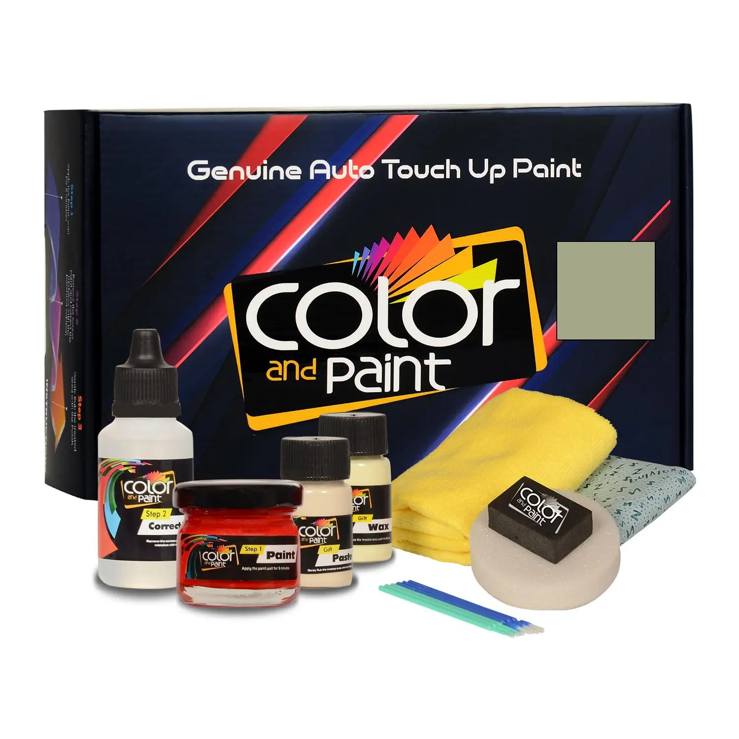 

Color and Paint compatible with Audi Automotive Touch Up Paint - SCHILF MET - LZ6V - Basic Care