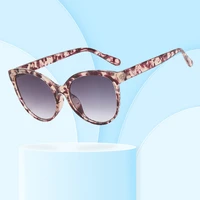 fashion cat eye sunglasses women candy color sunglass vintage leopard sun glass female eyewear uv400 gradient gray shades