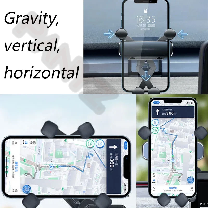 Автомобильный держатель для телефона Mercedes Benz CLA C118 2020-2022 гравитационная