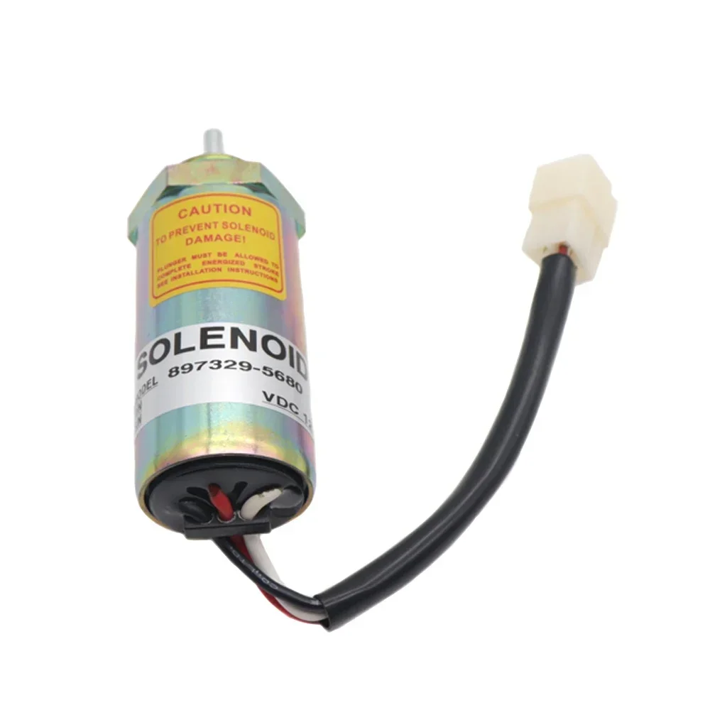 12В 897329 -5680 Автомобильный соленоид отключения топлива для Hitachi EX50U EX55 ZX55UR EX27U EX35