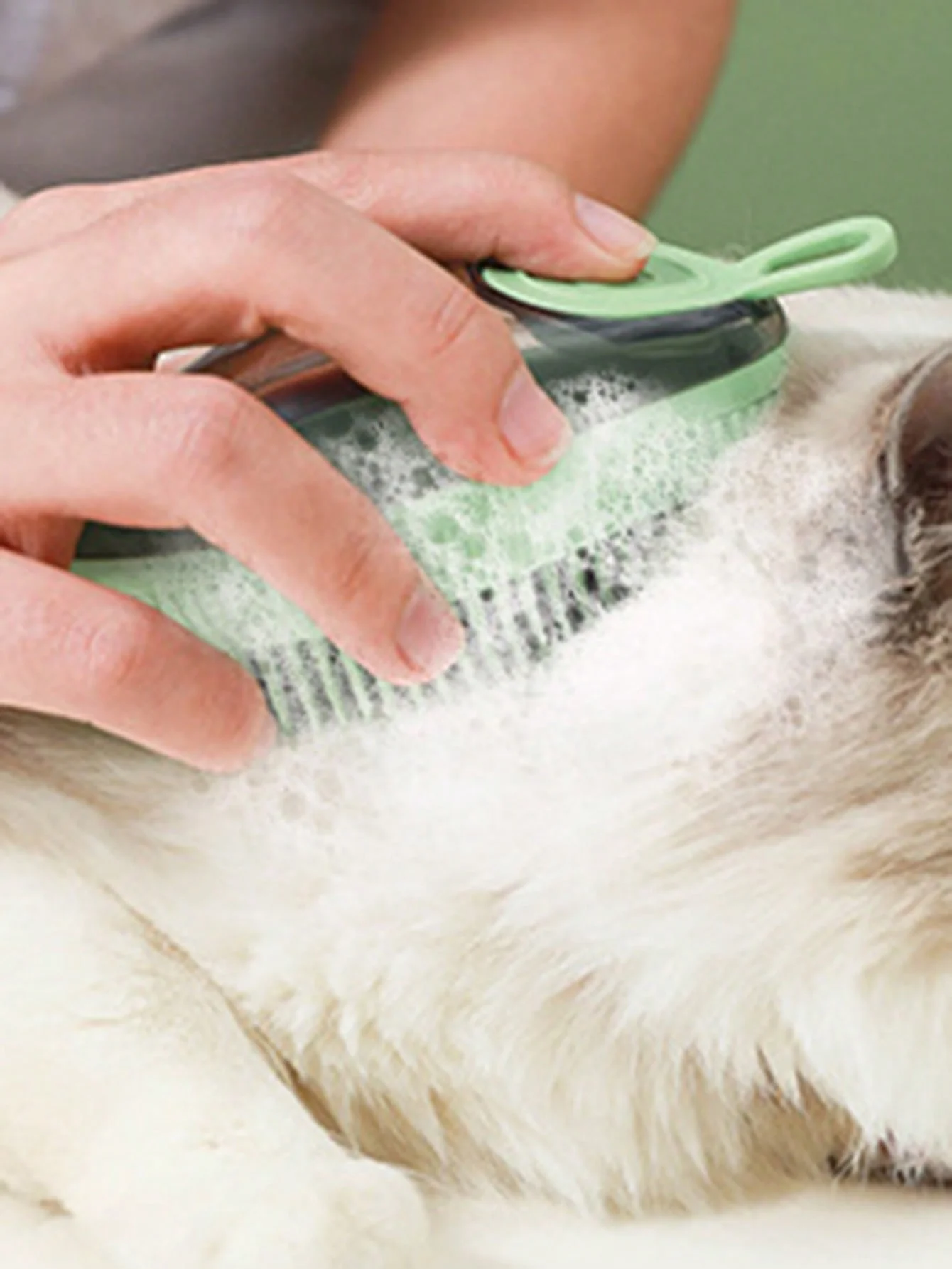 1 шт. щётка для душа с насадкой из манго