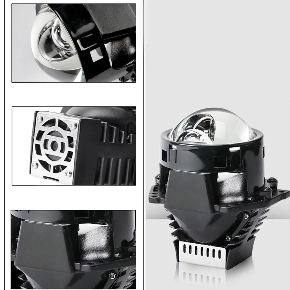 

3.0” Bi-led Lens Projector Retrofit with Hella Bracket LED Headlight Matrix 6000K DIY for Citroen C4 W211 I30 Mazda Cx5 W222