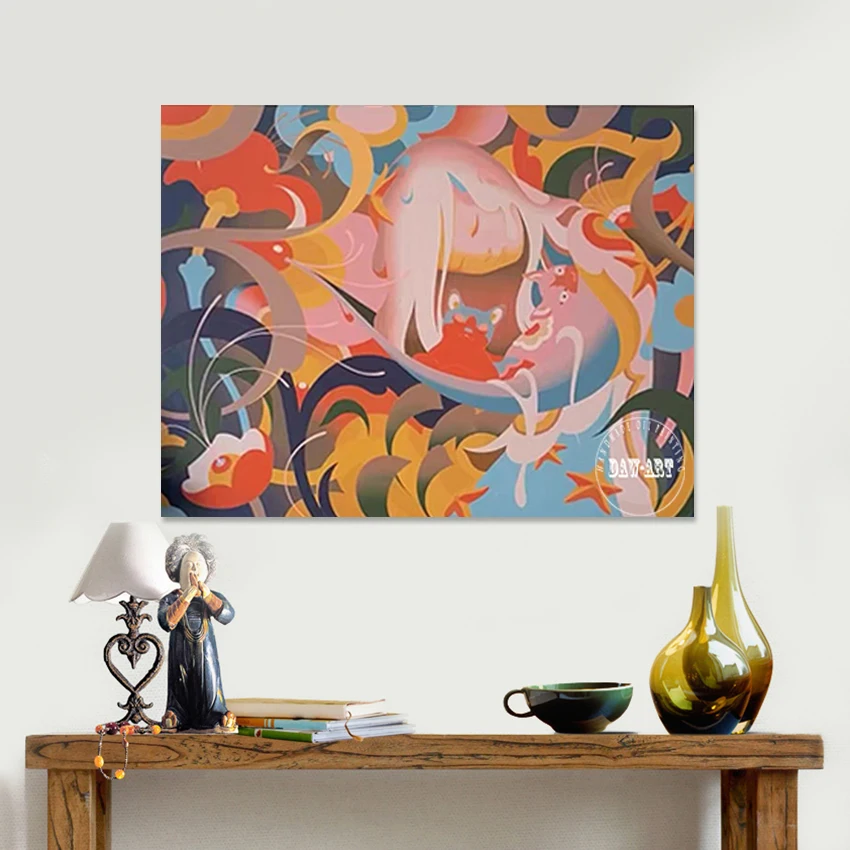 Абстрактная картина маслом MYT