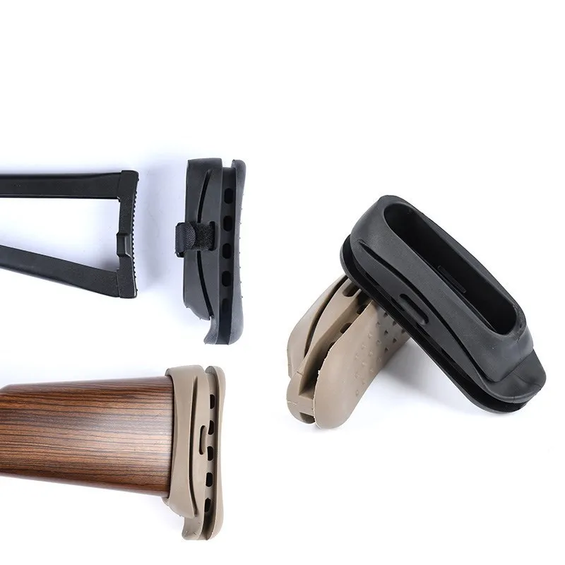 Страйкбольная тактическая Противоударная резиновая АК 74 Stock Pad AK47 74U SVD Анальная прокладка Stock Pad аксессуары для оружия для пейнтбола охоты