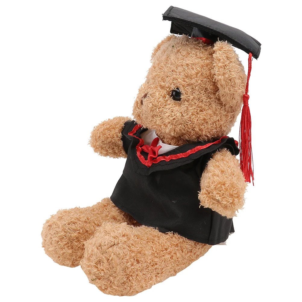 

Plush Bear Graduation Creative Bear Doll Bear Toys Graduation Doll Gift