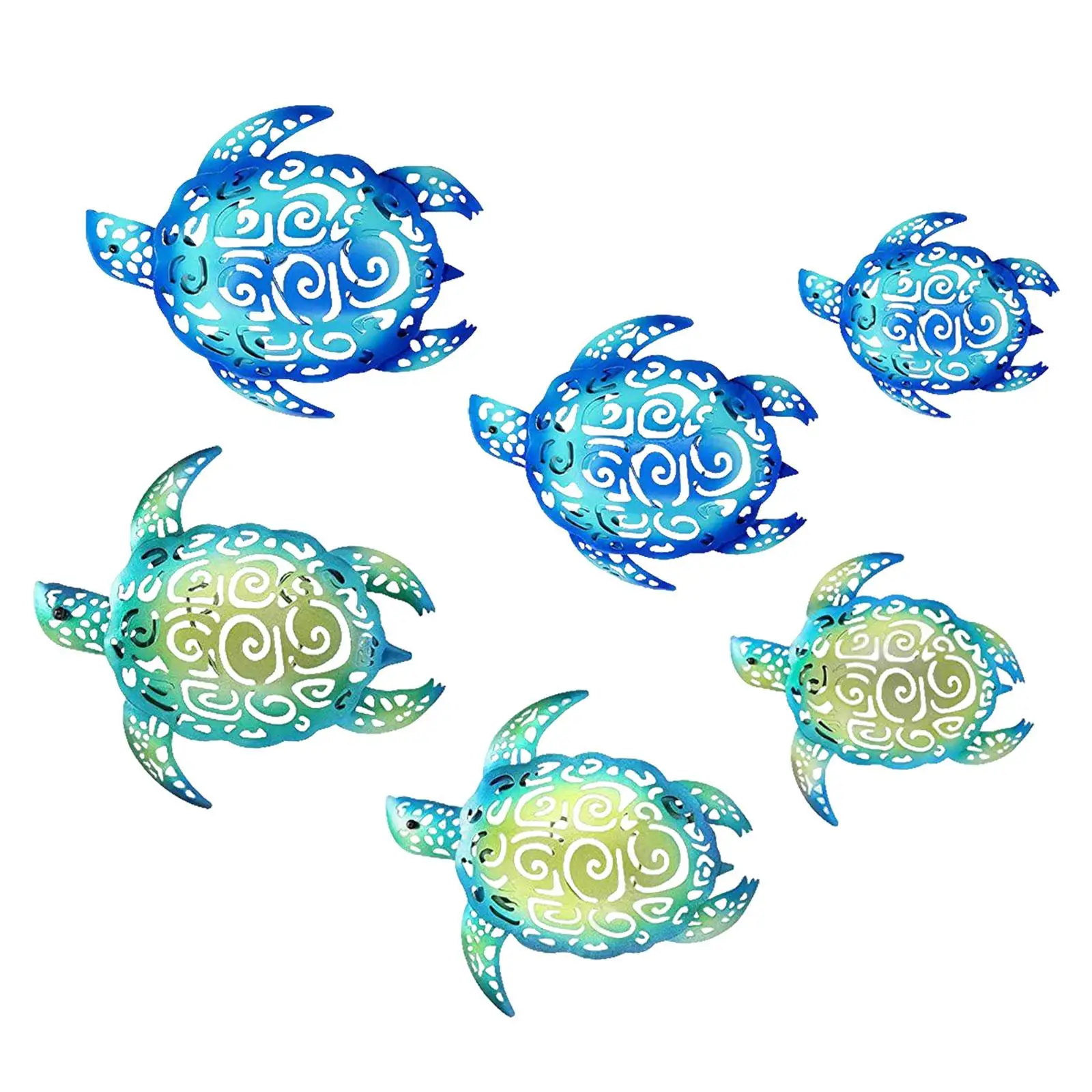 

3 шт., фигурка черепахи для украшения стен