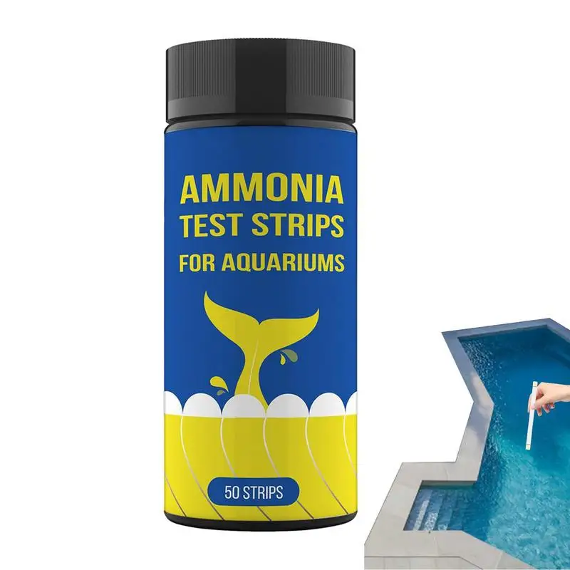 

Water Testing Aquarium Test Kit Pond Fish Tank Test Strips For Ammonia Ammonia Test Kit For Aquarium Helps Keep Fish Safe