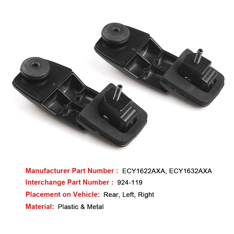 

Pair ECY1622AXA ECY1632AXA Auto Liftgate Hinges Left and Right Rear Window Glass Hinge for Tribute 2001-2006