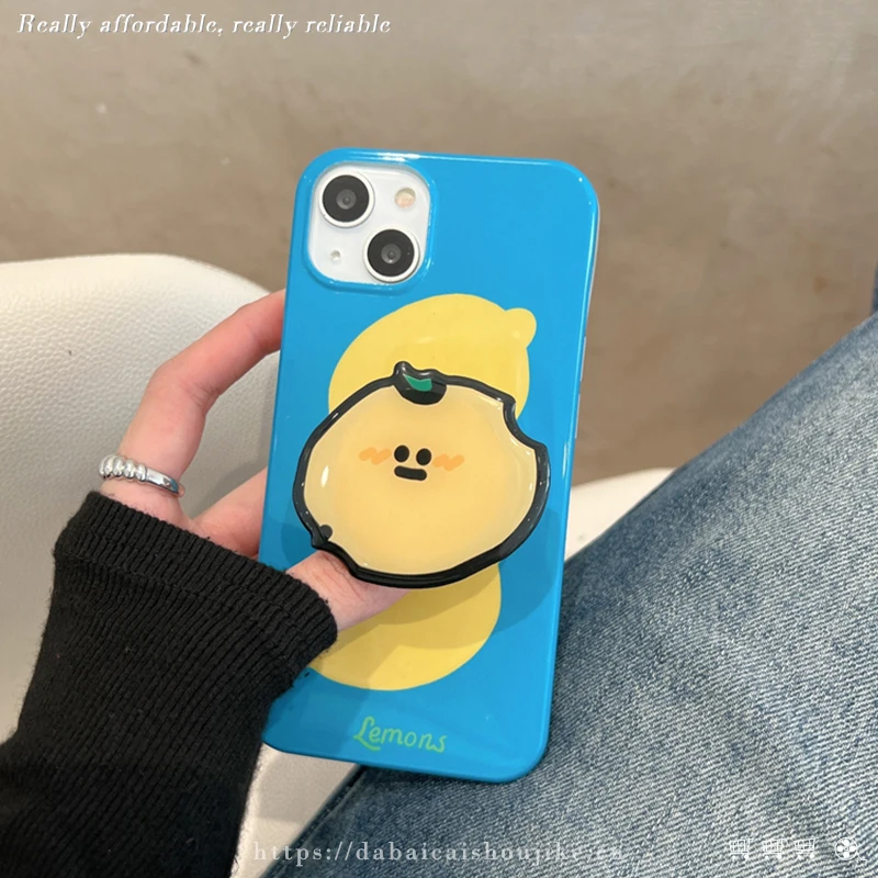 

Простой свежий LemonFor iphone13pro maxApple11/12Phone CasexrHolderx/xsNew