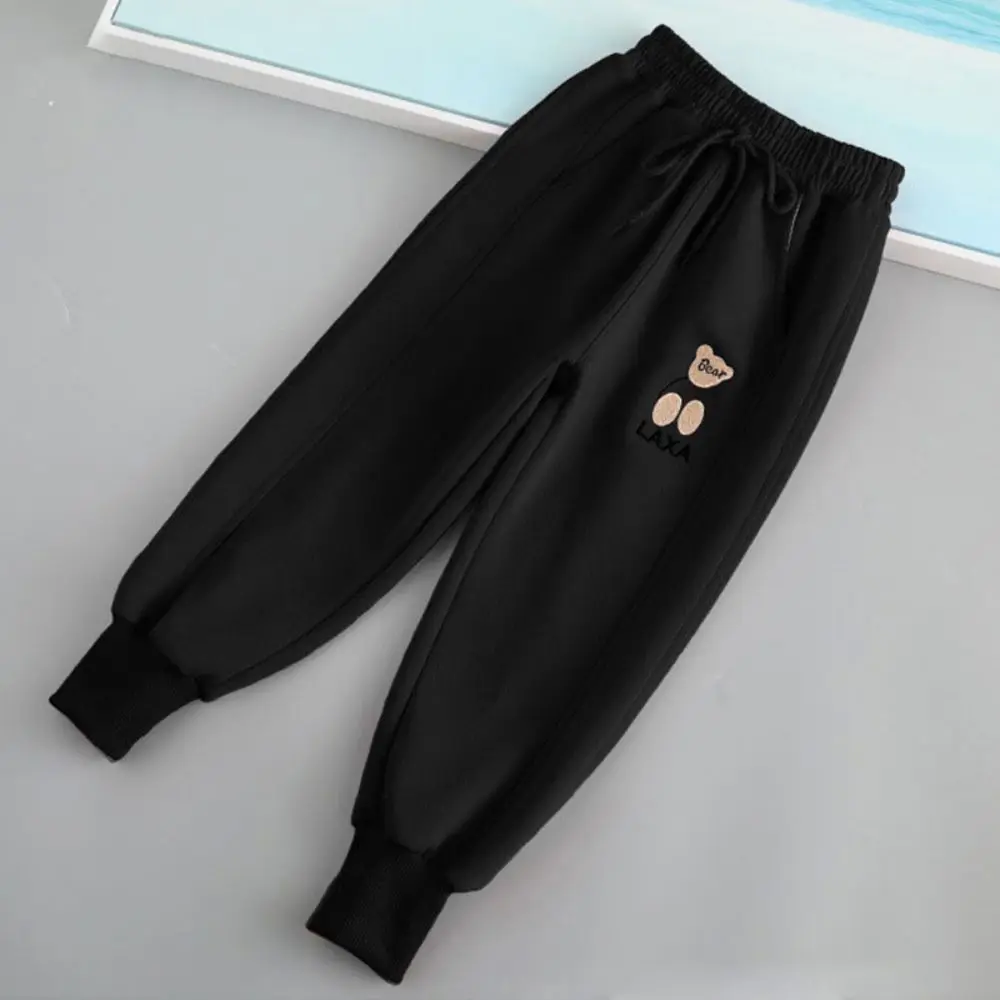 

Спортивные штаны для мальчиков девочек, зимние, теплые, с флисовой подкладкой, От 2 до 12 лет