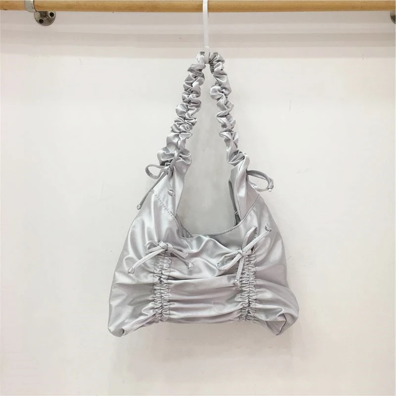 Французская женская сумка корейская версия плиссированной сумки-облака на