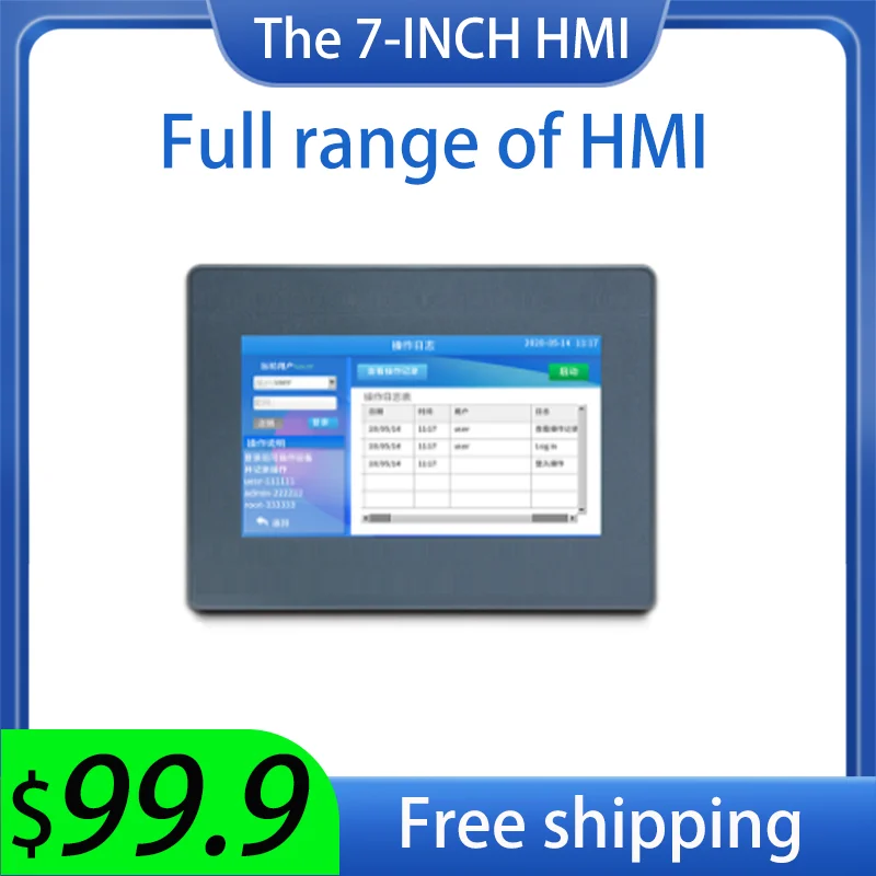 

7 Inch Machine Interface Full Series Of Human