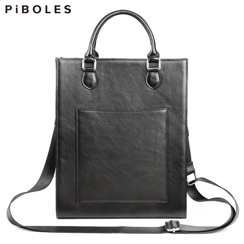 Портфель мужской из натуральной кожи винтажная сумка для ноутбука 14 дюймов