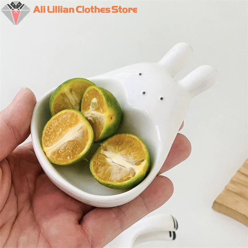 Супер Милая Погружная Миска С Мультяшным Кроликом Домашняя Трехмерная