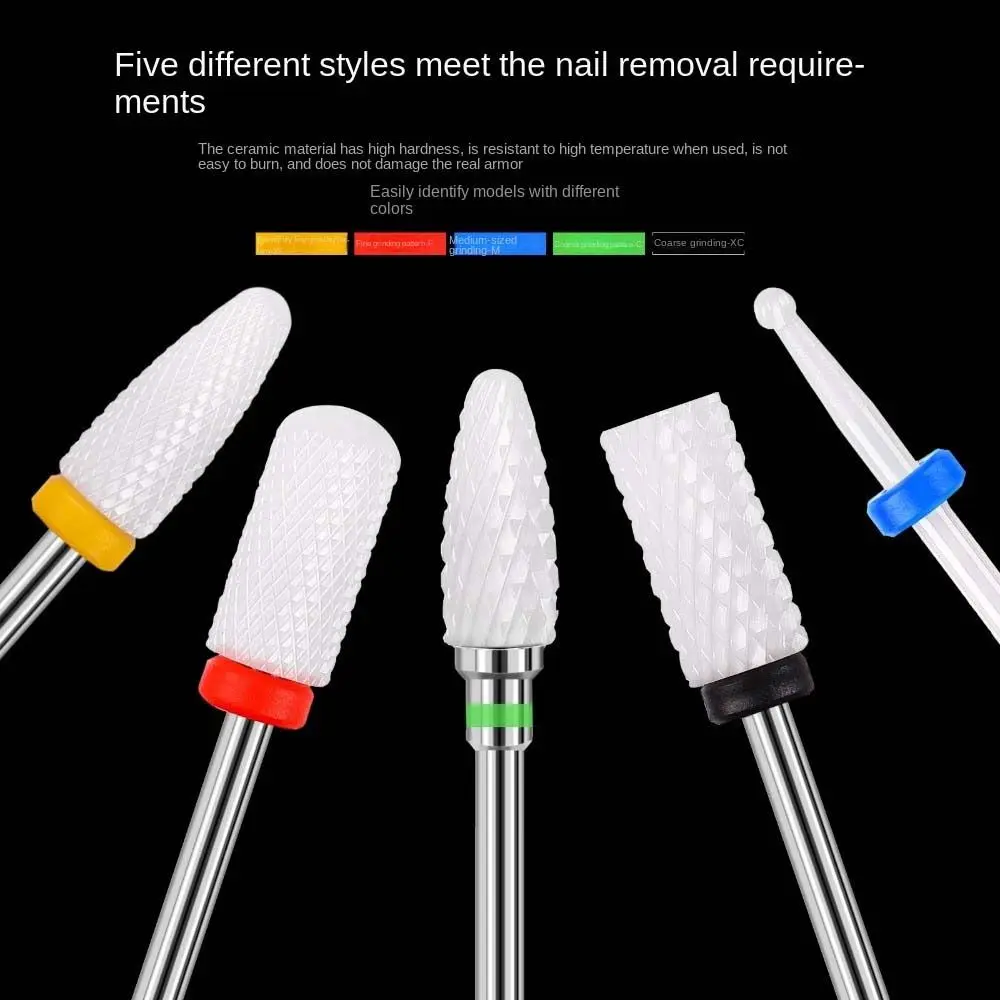 Сменные шлифовальные головки керамическая головка для полировки ногтей