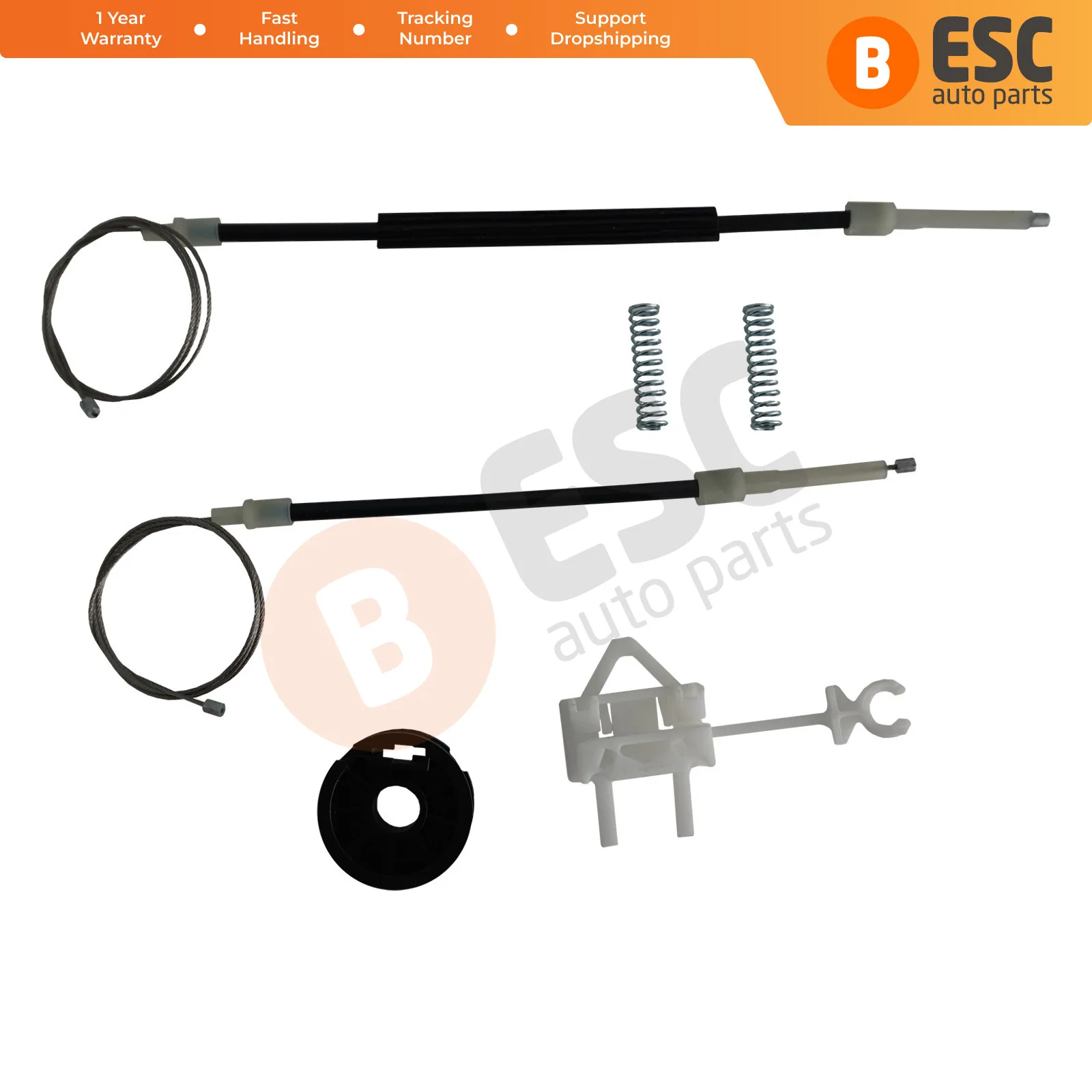 

ESC Auto Parts EWR5297 Window Regulator Set Front Left 46786201 for Fiat Siena 2002-2012 Fast Shipment Ship From Turkey