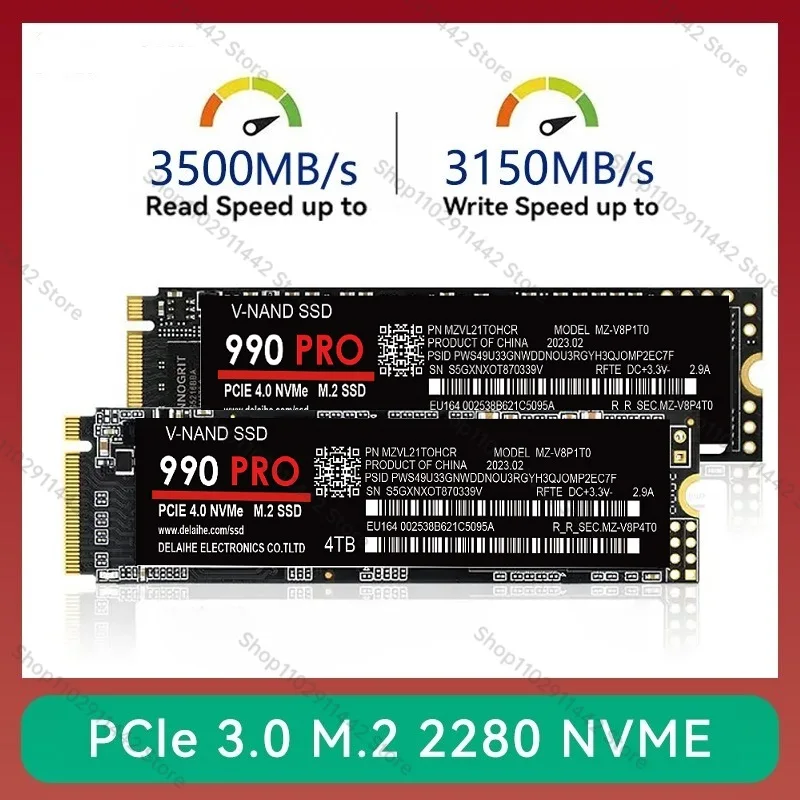 

M.2 4TB SSD NGFF 1TB 500GB Solid State Drive Disk High Speed M.2 2280 PCIe 3.0 2tb ssd nvme m2 Internal Hard Disk For Laptop ps5