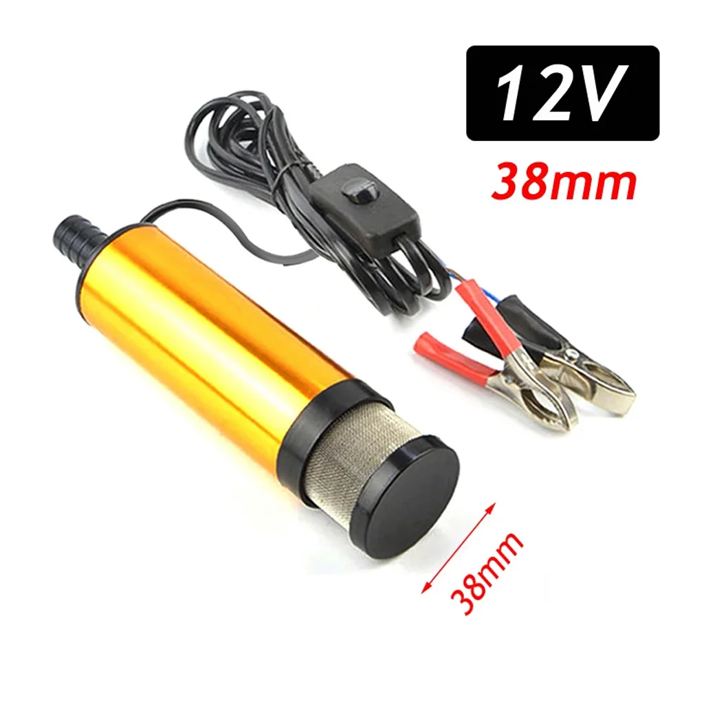 Электрический автомобильный масляный насос 38/51 мм 12 В для перекачки дизельного
