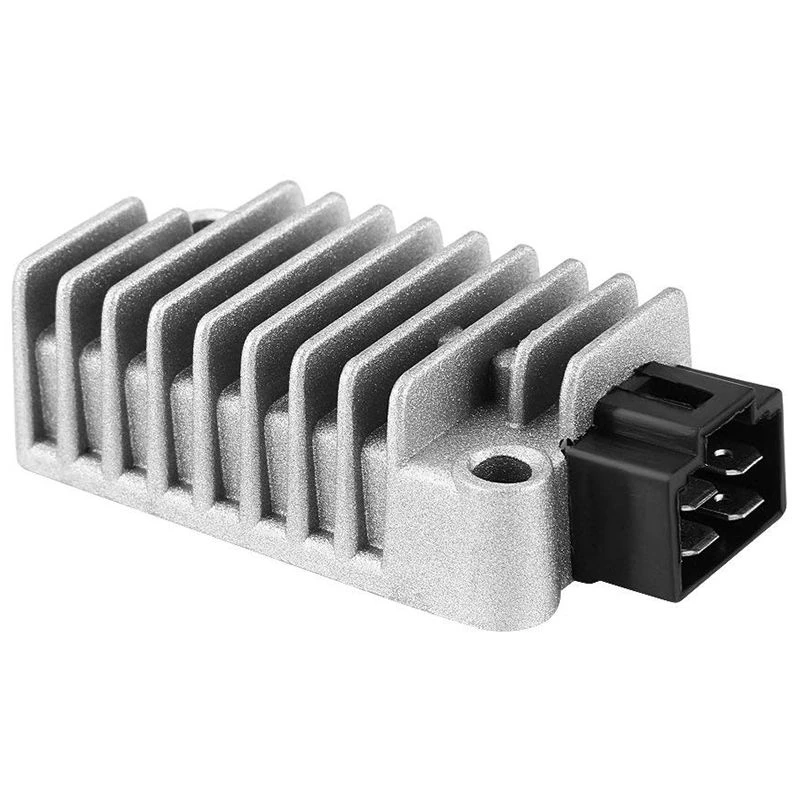 

2 Pcs Motorcycle Accessories: 1 Pcs Aluminum Voltage Regulator Rectifier & 1 Pcs Regulating Rectifier