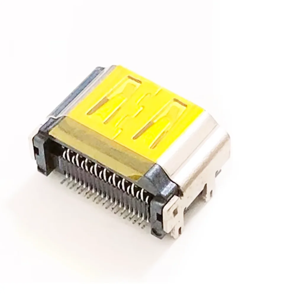 

2 шт. никелирование HDMI тип A стандартный гнездовой разъем 19P HDMI разъем L = 10,0 мм 4 платы SMD