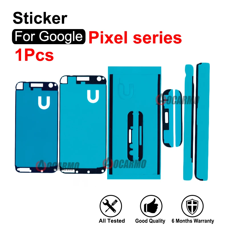 For Google Pixel 2 3 3A 4 XL 4A 4g 5G 2xl 3xl 4xl 3AXL 5 Front Glue Adhesive LCD Display Sticker Tape Glue