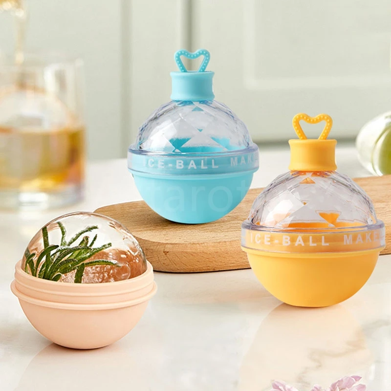 

Ice Cube Makers Round Ice Hockey Mold Whisky Cocktail Vodka Ball Ice Mould Bar Party Kitchen Ice Box Ice Cream Maker Tool