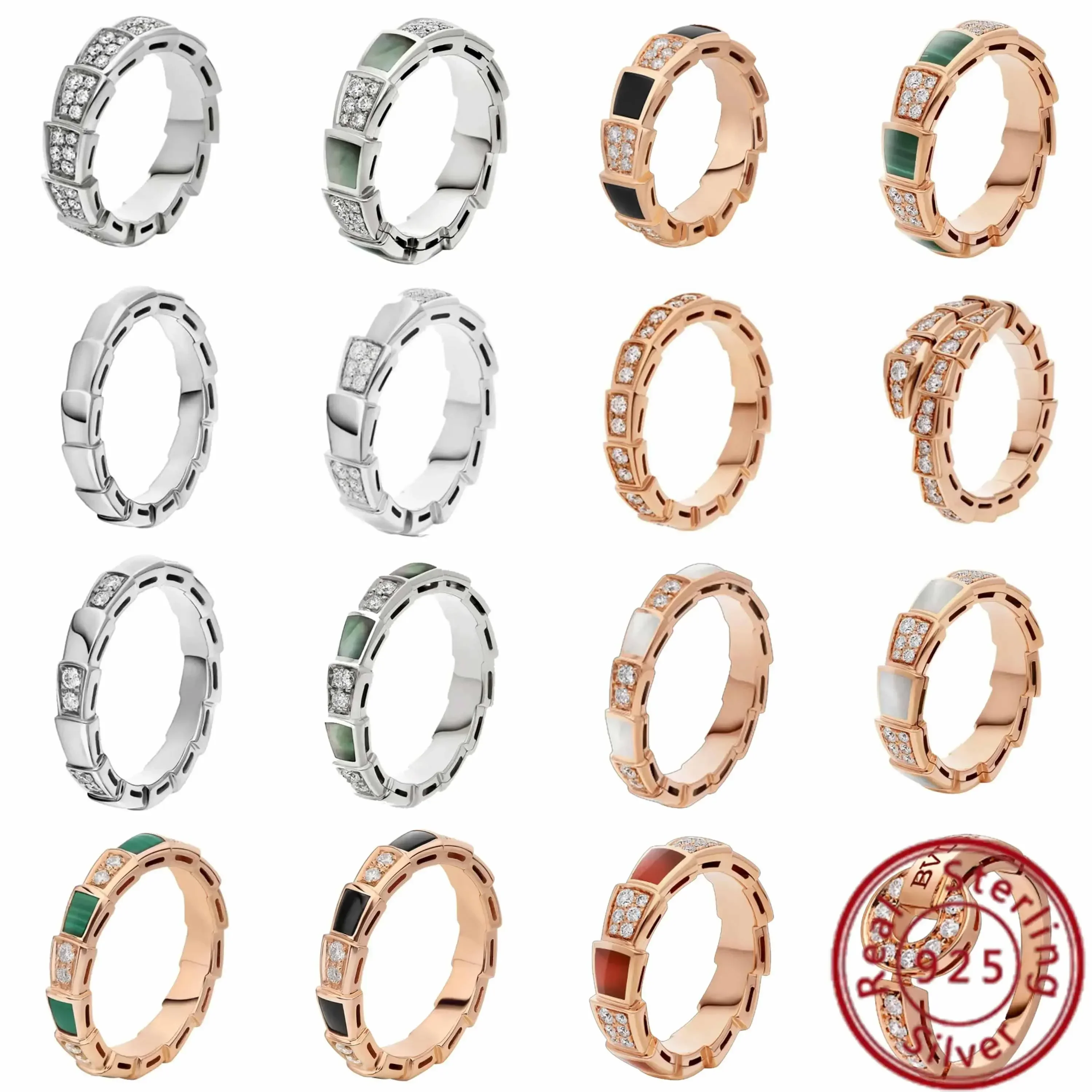 2024 Bulgari S925 Silver Ring - Chic Stylish and Affordable for the Fashion-Loving!