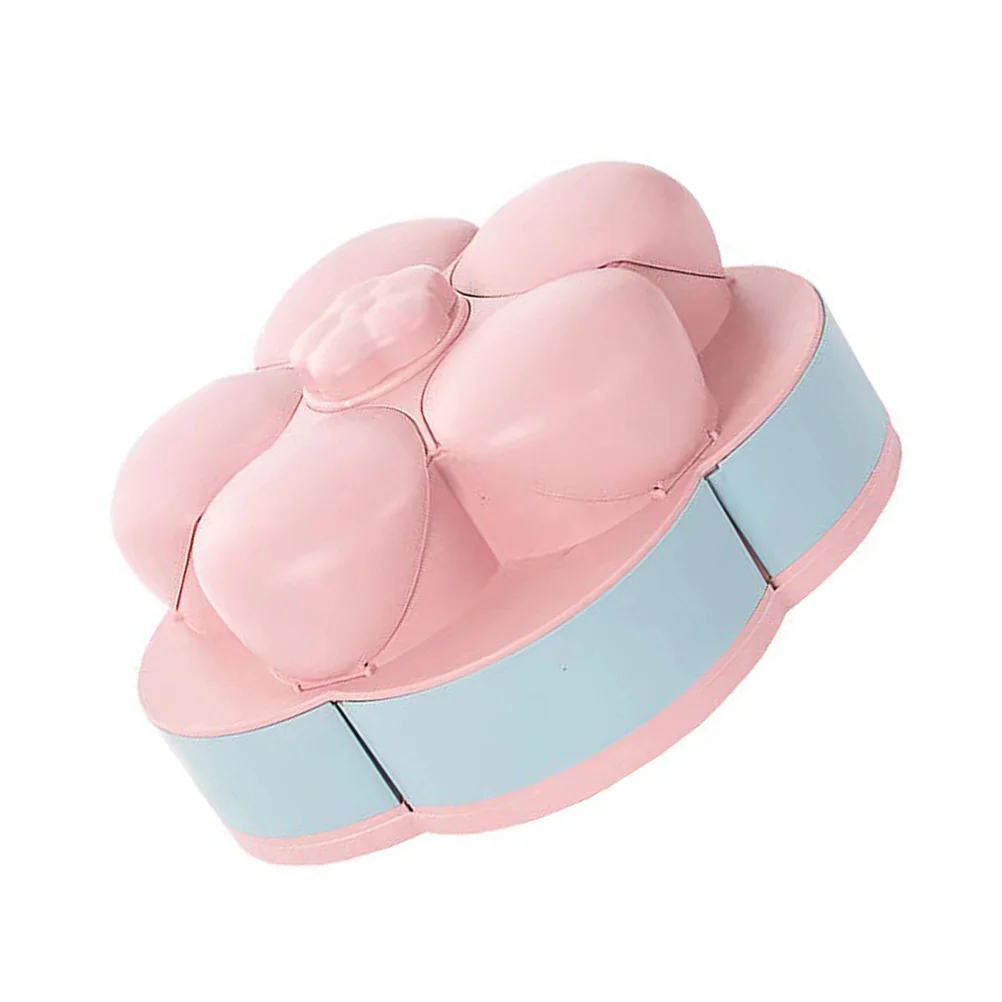 

1Pc Detachable Double-layer Candy Box Dried Fruits Plate for Living Room