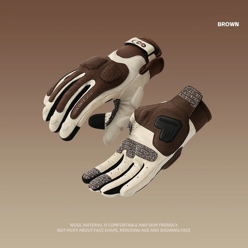 

Летние дышащие мотоциклетные перчатки с сенсорным экраном для мужчин и женщин, MTB велосипедные перчатки цвета макарон, мотоциклетные перчатки для езды на велосипеде