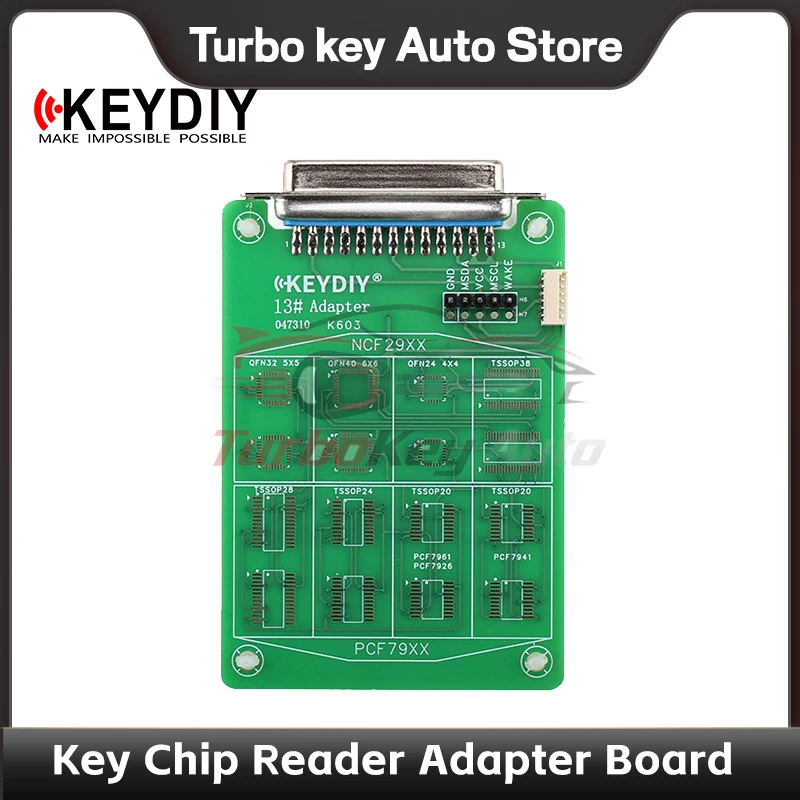 Фото 2026 KeyDiy KD Reading 5C 5D: Адаптер-плата для чтения данных чипов ключей, поддержка NCF29XX PCF79XX, совместим с KDX4 KDX2 KDMAX №2