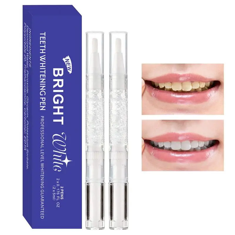 

Teeth Whitening Pen 5ml Professional Teeth Gel Whitener Bleach Remove Stains Oral Hygiene Instant Tooth Hygiene Care Tools